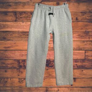 Essentials Fear of God Grey Sweatpants Boys 14/16